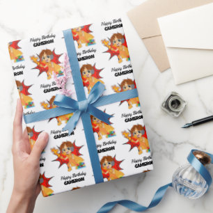 Papel De Presente O Mundo de Ryan