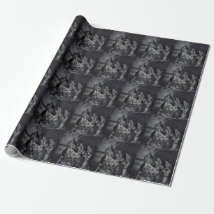 Papel De Presente O Nascimento de Jesus por Gustave Doré Tinta Vitor