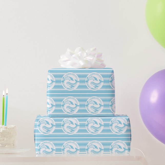 Papel De Presente O oceano é meu favorito  (Presentes para festas)