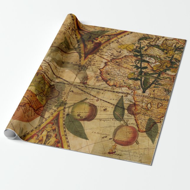 Papel De Presente O olhar da fruta (Desenrolado)