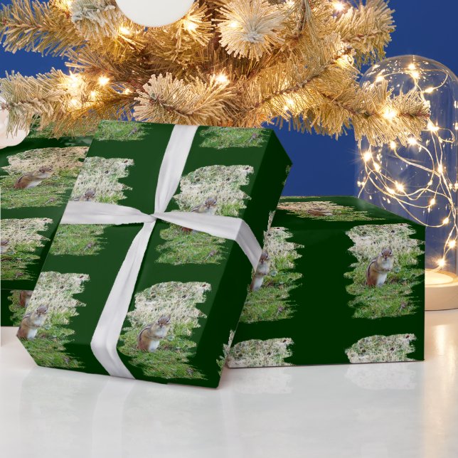 Papel De Presente O Pequeno Chipset - Papel De Enrolamento (Feriados)