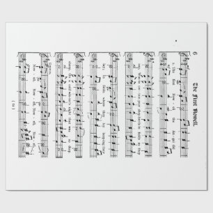 Papel De Presente O primeiro papel de envolvimento de Noel