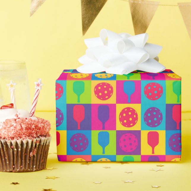 Papel De Presente O Rally-Wrap Rainbow Roll (Festa de aniversário)
