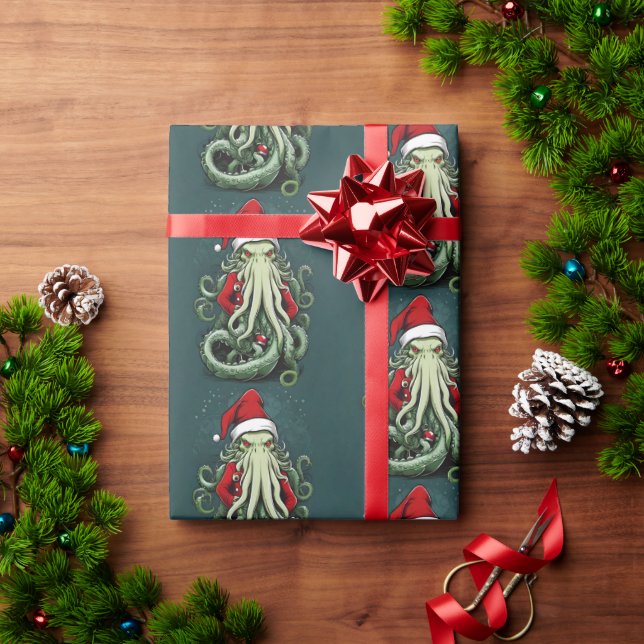 Papel De Presente O reinado de Yuletide de Cthulhu: Um Natal terríve (Presente de Natal)