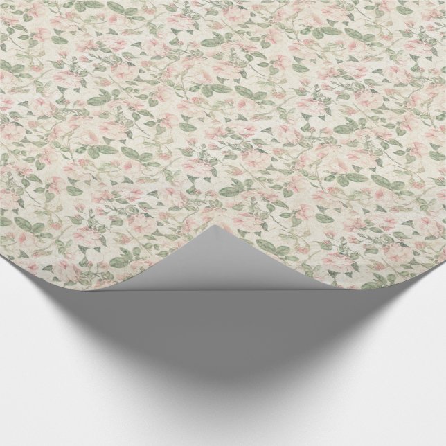 Papel De Presente O Rosebud de papel caseiro dos rosas floresce (Ponta)