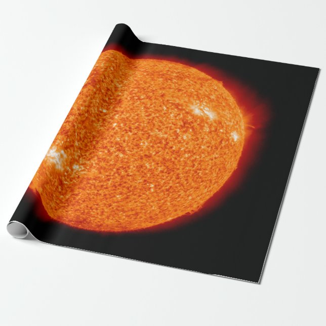 Papel De Presente O Sol (Desenrolado)