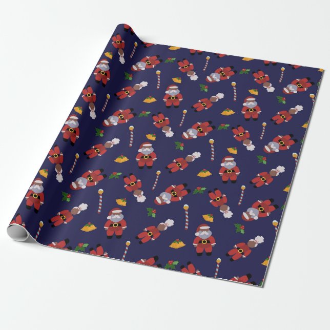 Papel De Presente O Sr. & Sra. C Wrapping Paper Wrapping Wrapt Wrap (Desenrolado)