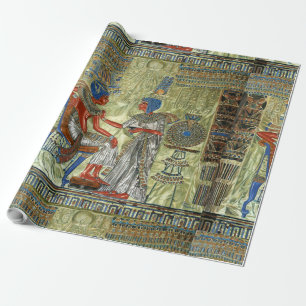 Papel De Presente O trono de Tutankhamon