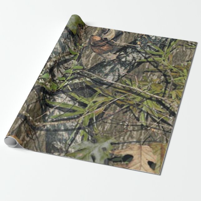 Papel De Presente Oak Camo Wraping Paper (Desenrolado)