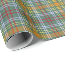 Papel De Presente O'Brien Clan Tartan - Padrão de Xadrez irlandês