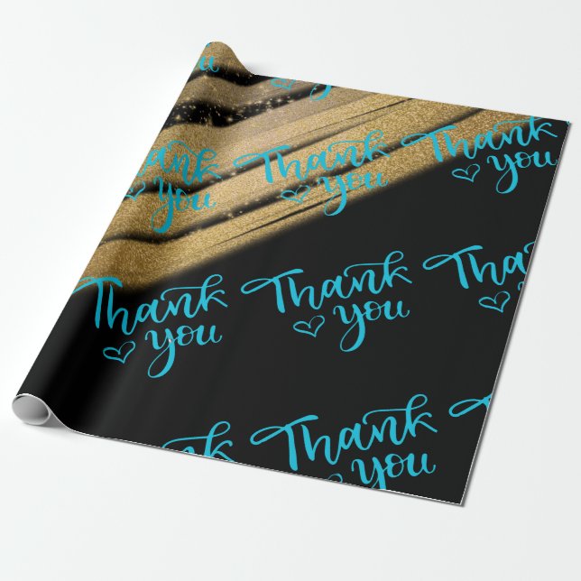 Papel De Presente Obrigado (Desenrolado)