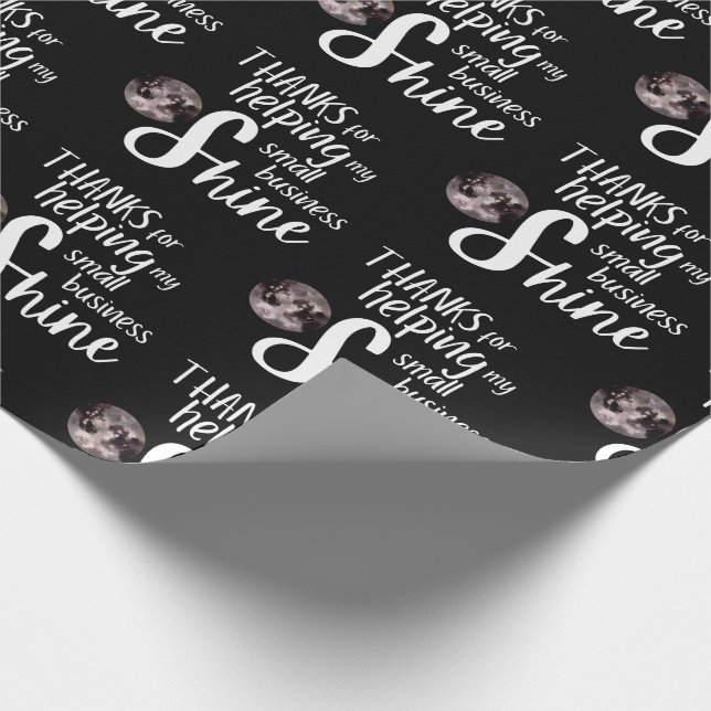 Papel De Presente Obrigado A Esfregar Folhas De Papel (Ponta)