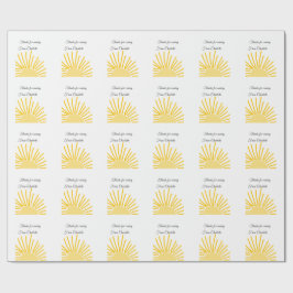 Papel De Presente obrigados para vir adicionar nome texto mensagem S