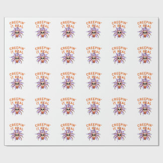 Papel De Presente Ocorrência de Halloween