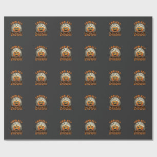 Papel De Presente Óculos de Sol Assustadores de Halloween do Melhor