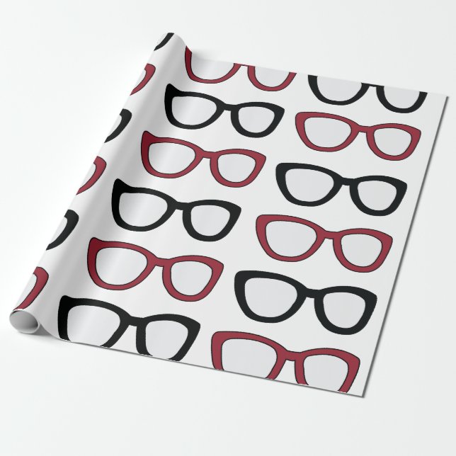 Papel De Presente Óculos Óculos Óculos Óptico  (Desenrolado)