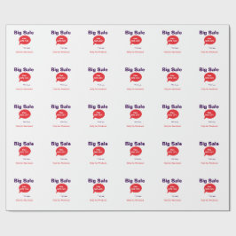 Papel De Presente Oferta de desconto de grande venda fim de semana e