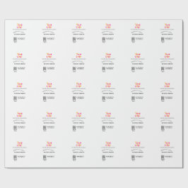 Papel De Presente oferta de desconto de serviços de contato de salão