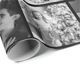 Papel De Presente Oferta Personalizada De Colagem De Fotos - Seu Pró