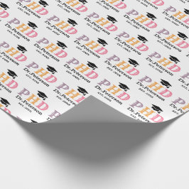 Papel De Presente Oferta personalizada de PHD OU doutorado para grad