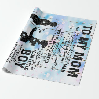 Papel De Presente Oferta Personalizada Para A Mãe, Citações Bestiais