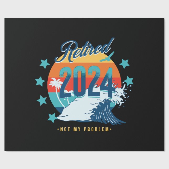 Papel De Presente Oficialmente Aposentado 2024 (Aberto)