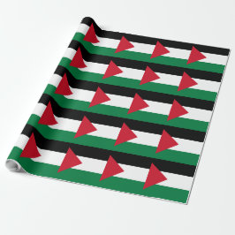 Papel De Presente oficialmente pavilhão do Estado da Palestina