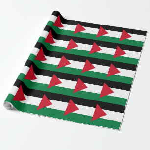 Papel De Presente oficialmente pavilhão do Estado da Palestina