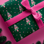 Papel De Presente Oh, Que Rosa Rosa Verde Rosa Rosa Rosa Luz A Árvor<br><div class="desc">Acenda a temporada com nosso divertido e alegre feriado leve de neon oh que divertido padrão de árvore de Natal embrulhando papel. A design apresenta uma árvore de Natal neon colorida em rosa claro e verde-néon com oh que tipografia divertida. Design por Moodthology Papery.</div>