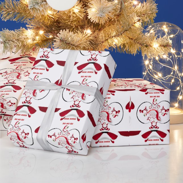 Papel De Presente Oki Dokie Papai Noel! (Feriados)