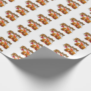 Papel De Presente Oktoberfest Cerveja de Outono