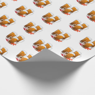 Papel De Presente Oktoberfest Cerveja de Outono