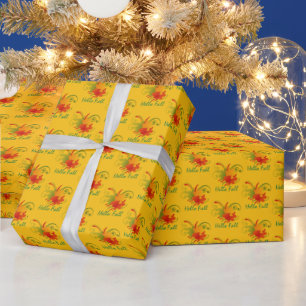 Papel De Presente Olá, Folga de Ação de Graças