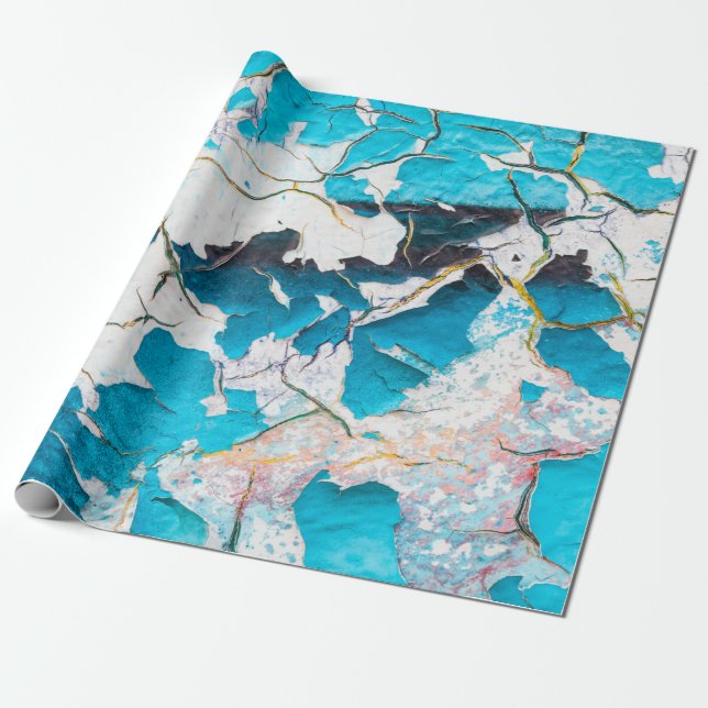 Papel De Presente Old grunge wall textures and backgroundsearthquake (Desenrolado)