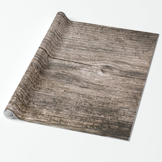 Papel De Presente Old wooden planks (Desenrolado)