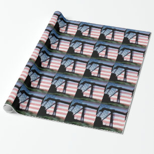 Papel De Presente Óleo americano