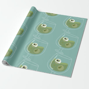 Papel De Presente olhais assustadores de halloween olhos assustadore