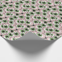 Olhar fixo sinistro delével dos globos oculares |