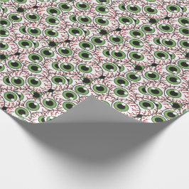 Papel De Presente Olhar fixo sinistro delével dos globos oculares |