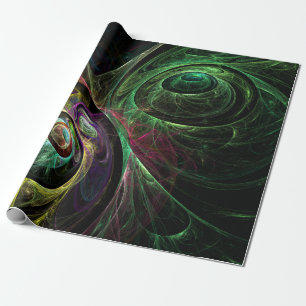Papel De Presente Olho para a Abstrato de Arte