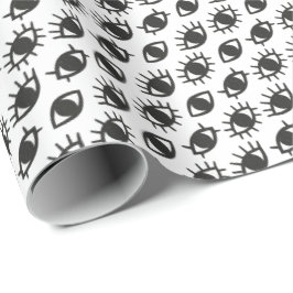Papel De Presente Olhos