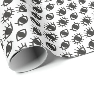 Papel De Presente Olhos