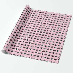 Papel De Presente Olhos Corações Sem Olhos.