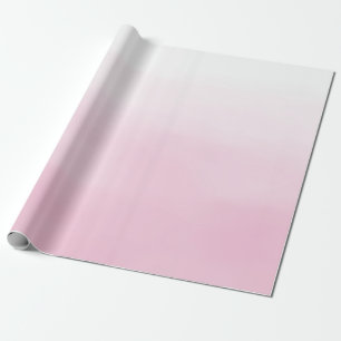 Papel De Presente Ombre cor-de-rosa