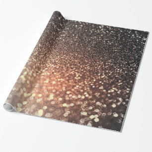 Papel De Presente Ombre terracotta brilho brilhante