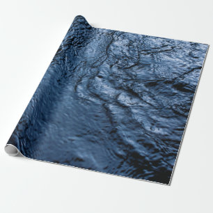 Papel De Presente Onda de água