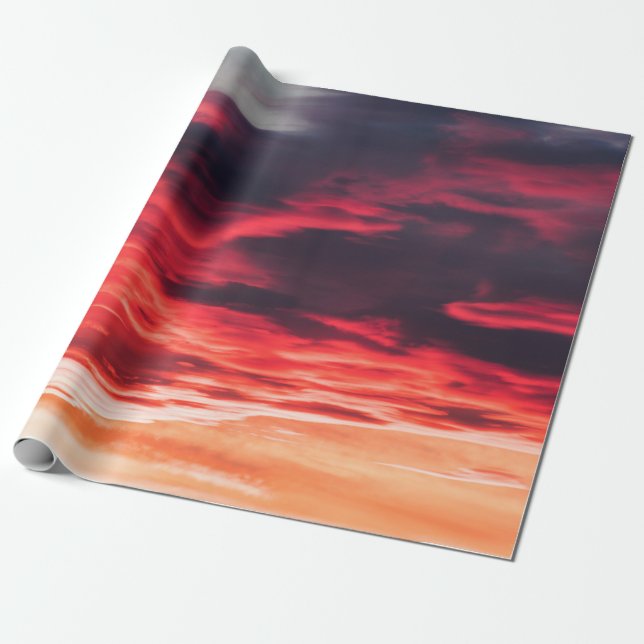 Papel De Presente onda felina (Desenrolado)