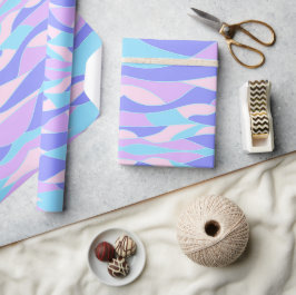 Papel De Presente Ondas de cor