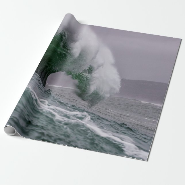PAPEL DE PRESENTE ONDAS MARÍTIMAS (Desenrolado)