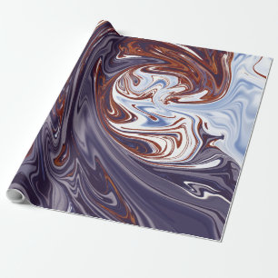 Papel De Presente Ondas monstruosas Melhor pintura de abstrato